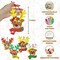 4E's Novelty Reindeer Christmas Ornament Craft for Kids (12 Pack) Updated Edition – Foam DIY Holiday Craft Kit, Self-Adhesive Arts & Crafts for Kids Ages 4-8, Party Favor Activity & Winter Project